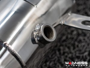 Alfa Romeo Stelvio Downpipe - 2.0L - TUO - w/ Enlarged Shell